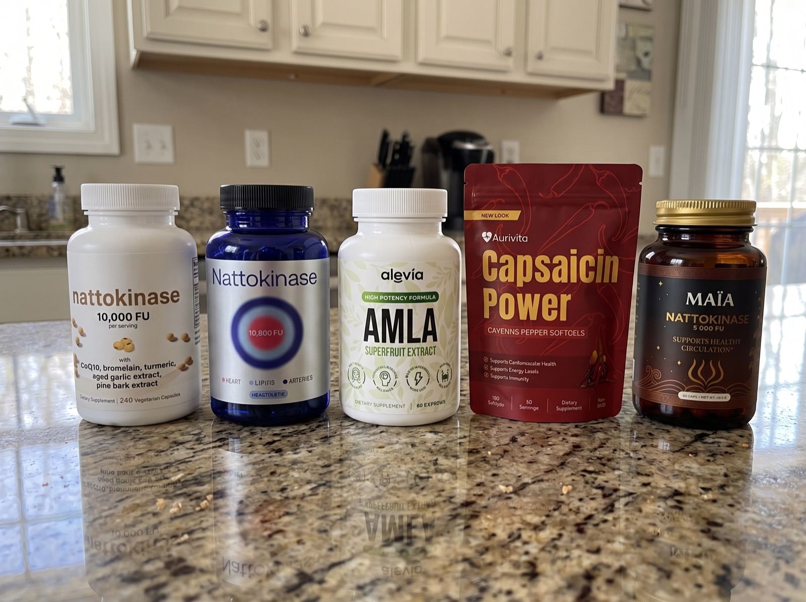 Five circulation supplements laid out for comparison